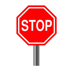 Stop sign